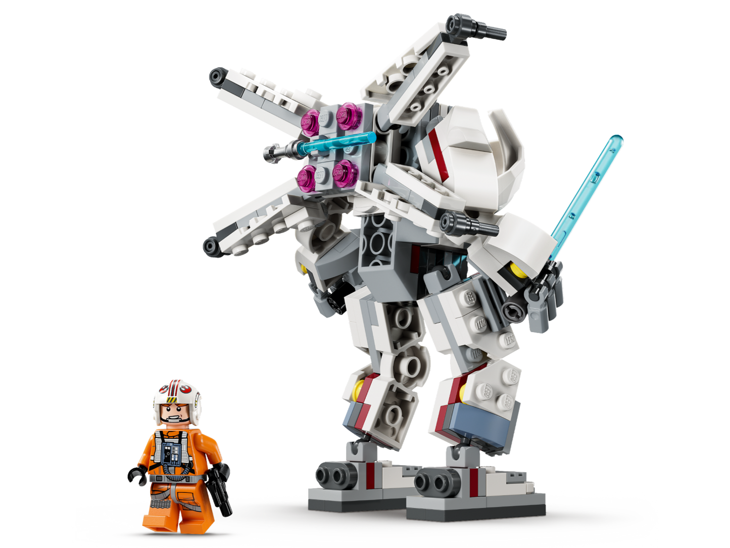 LEGO 75390 MECH X-WINGDI LUKE SKYWALKER