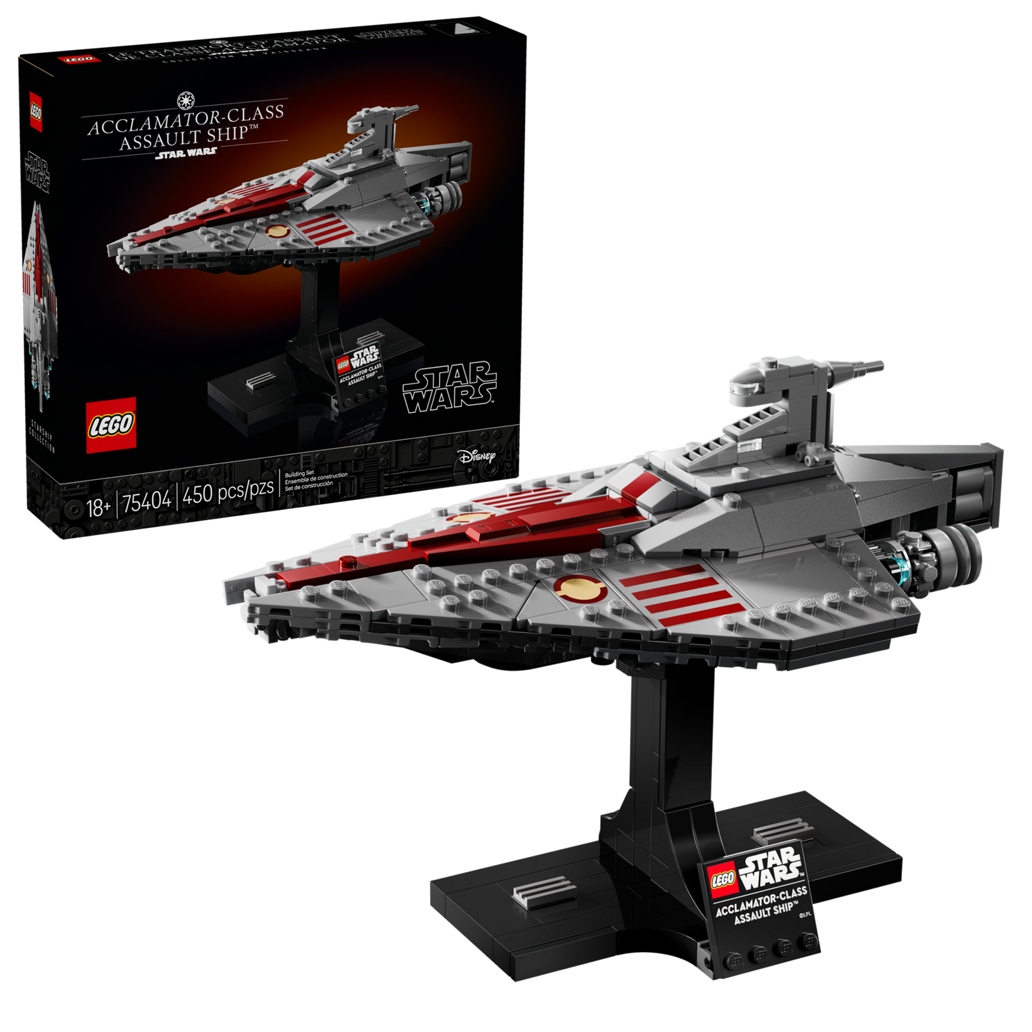 LEGO 75404 Star Wars Nave d'Assalto Classe Acclamator