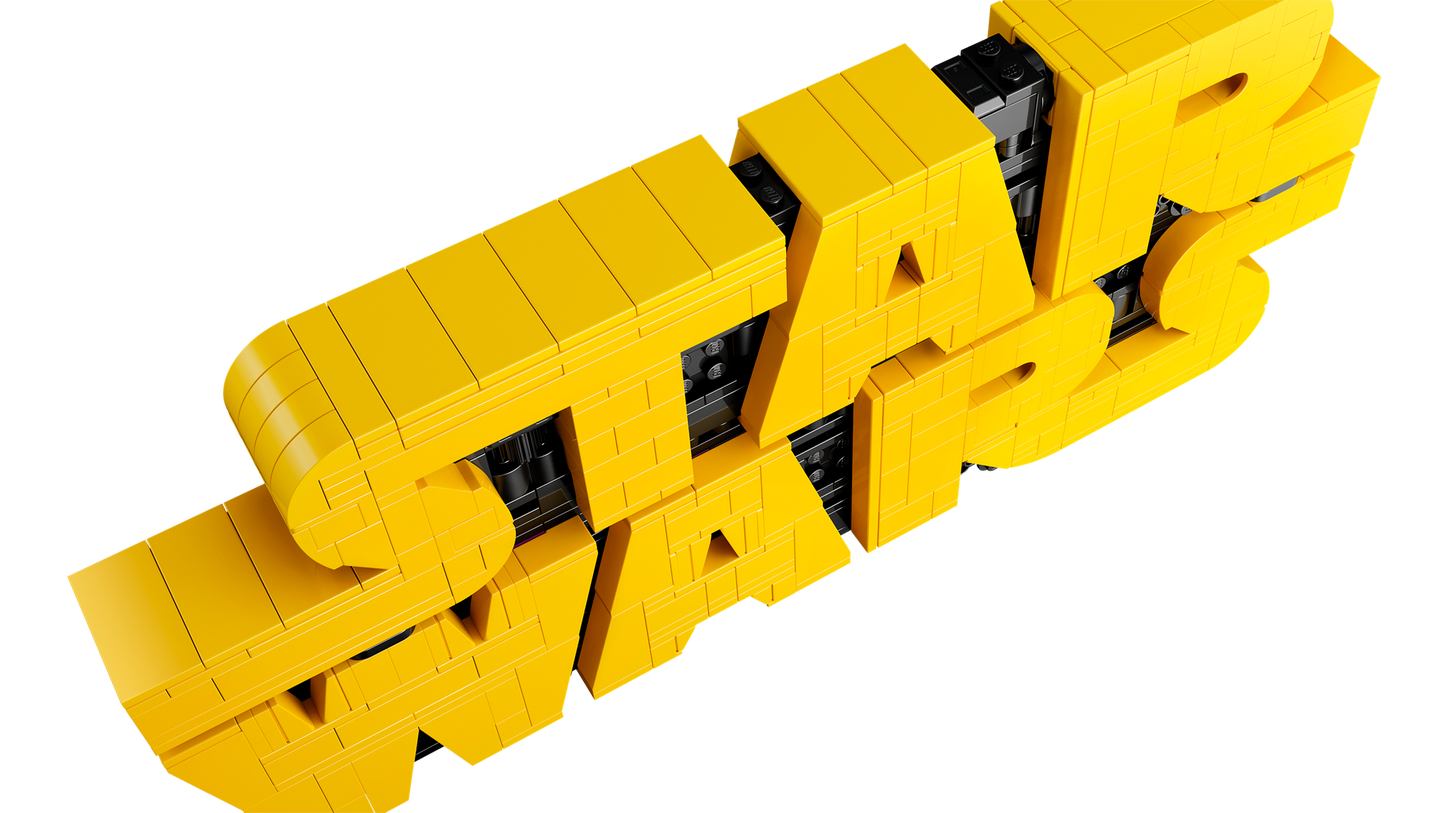 LEGO 75407 LOGO STAR WARS IN MATTONCINI
