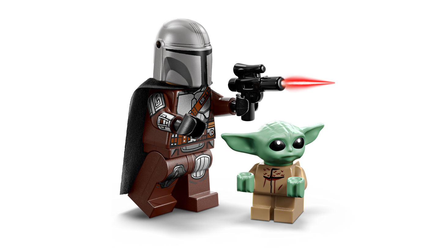 LEGO 75436 Star Wars Speeder Bike del Mandaloriano e di Grogu