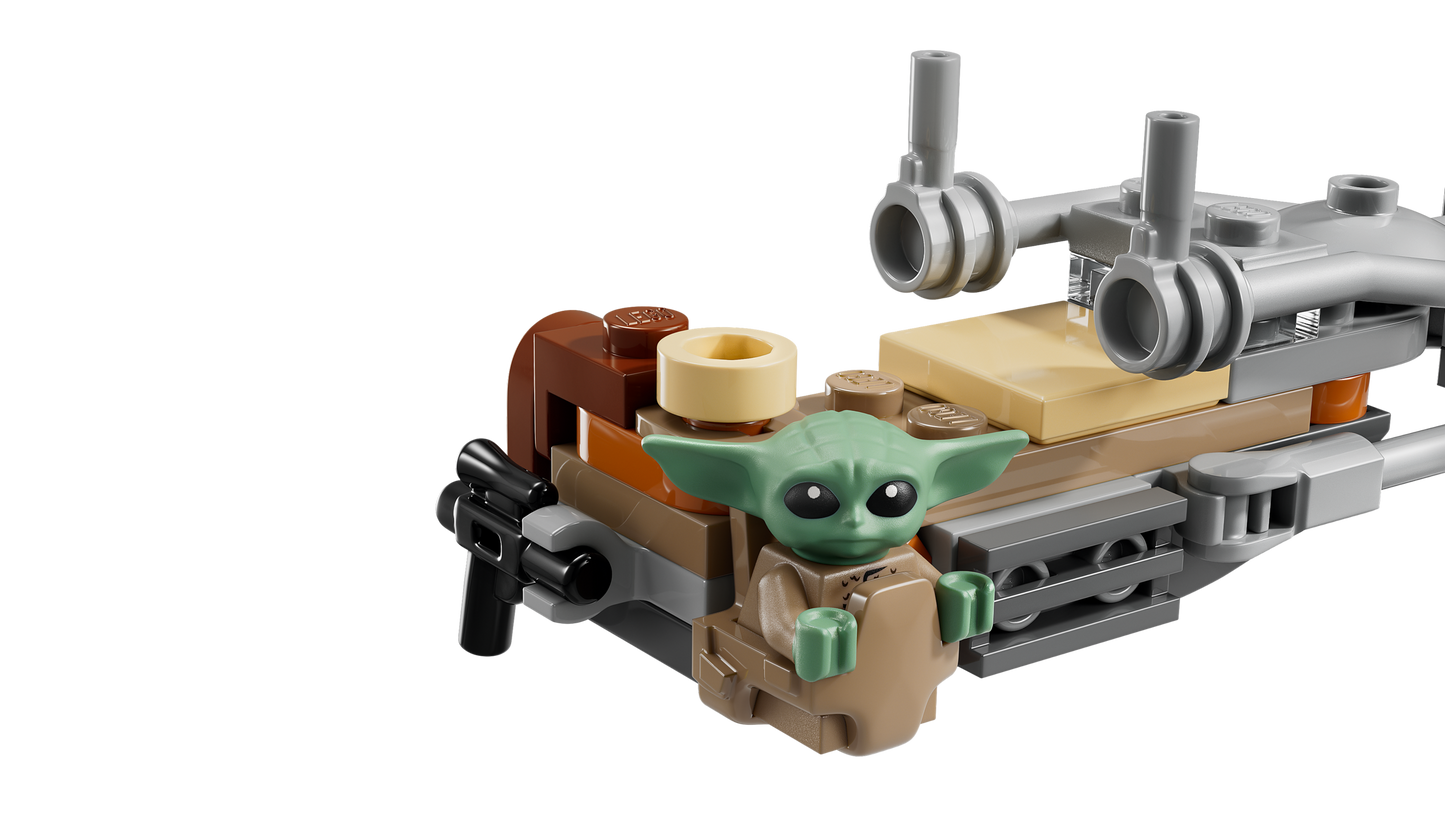 LEGO 75436 Star Wars Speeder Bike del Mandaloriano e di Grogu