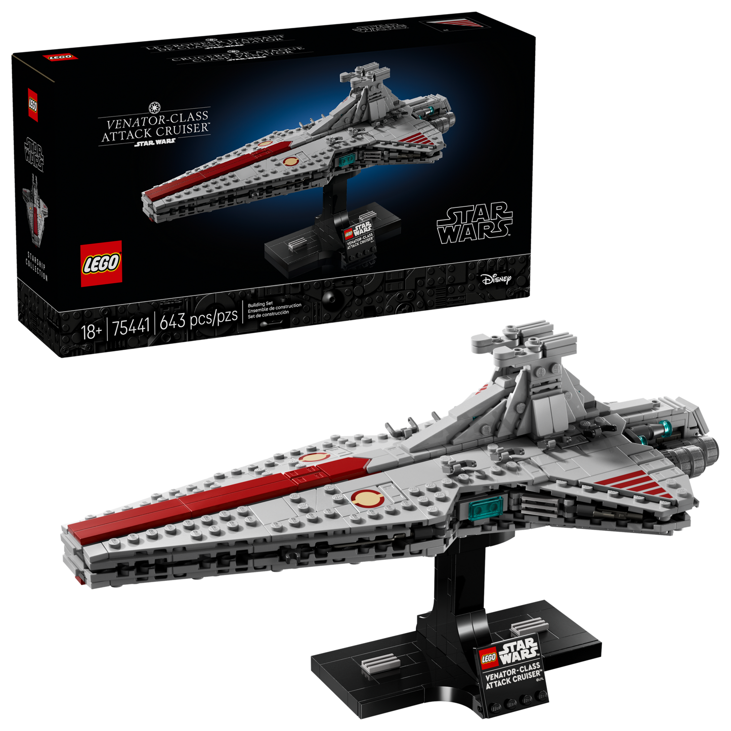 LEGO 75441 Star Wars Attack Cruiser Classe Venator