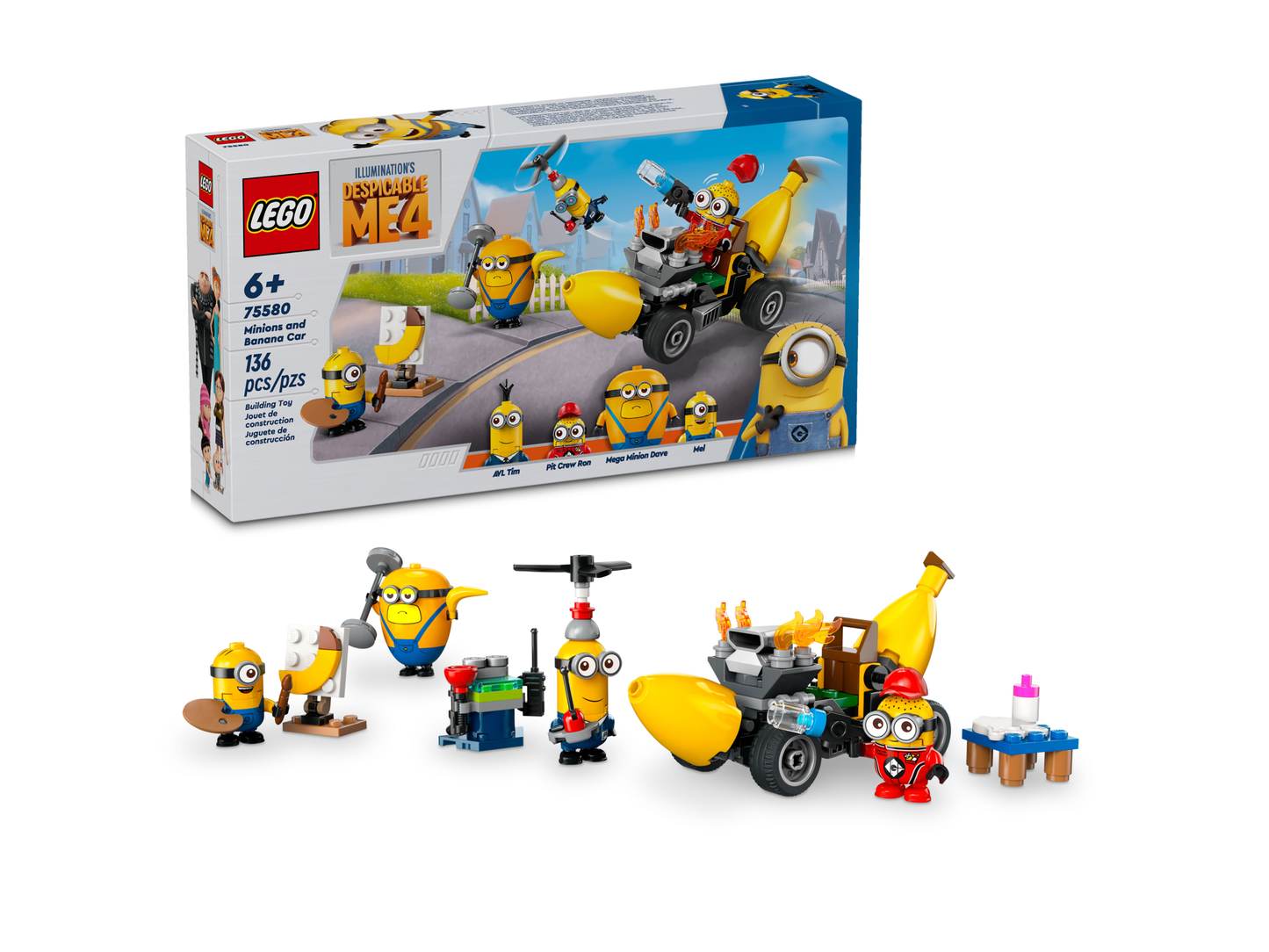 LEGO 75580 I Minions e l’auto banana