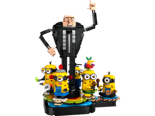 LEGO 75582 Gru e Minions in mattoncini