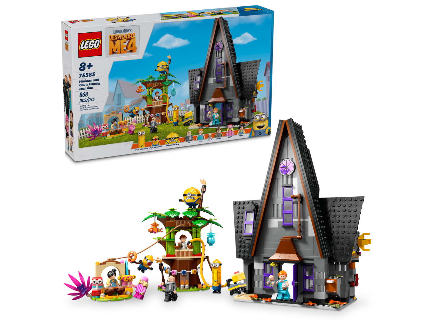 LEGO 75583 I Minions e la villa della famiglia di Gru