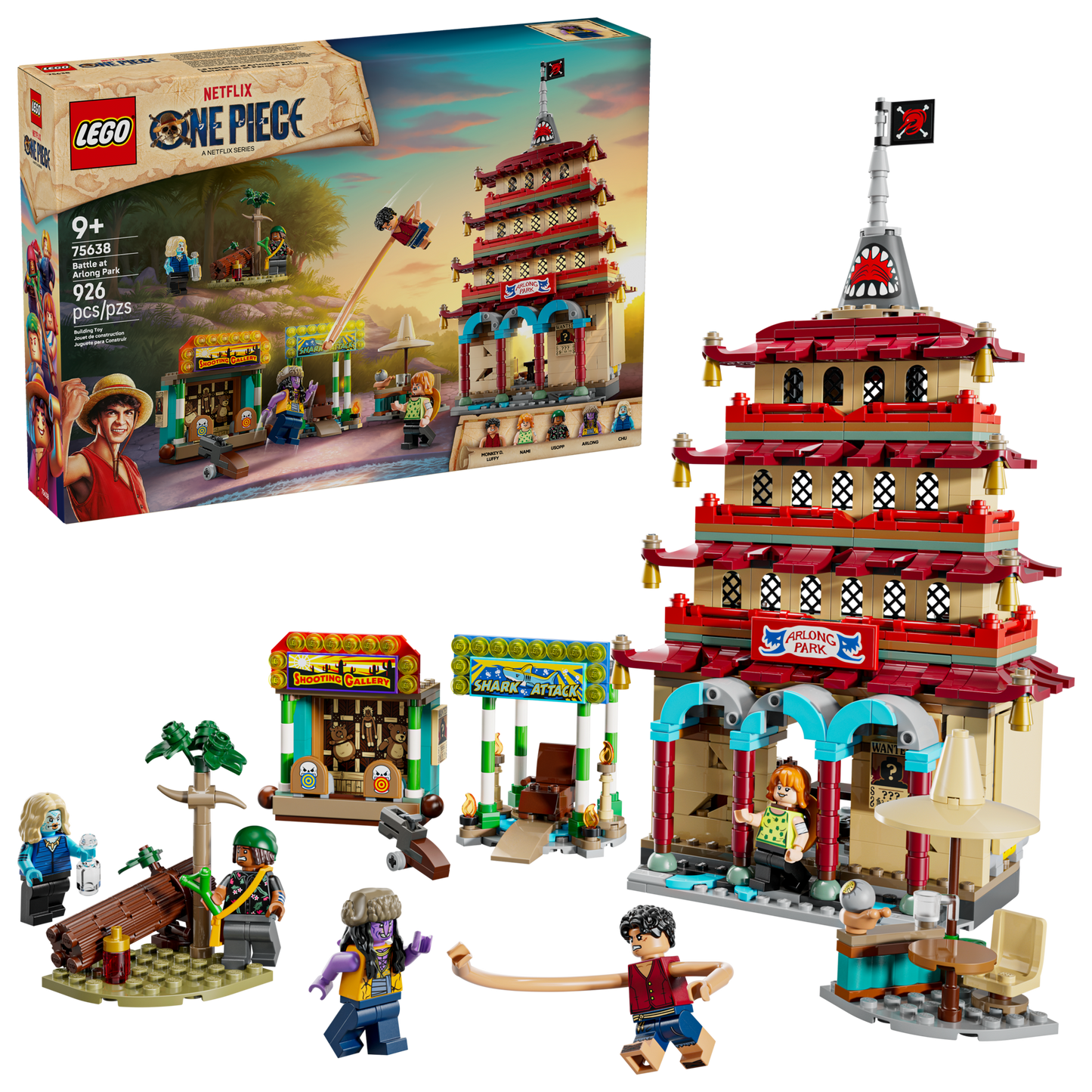 LEGO 75638 One Piece Battaglia ad Arlong Park