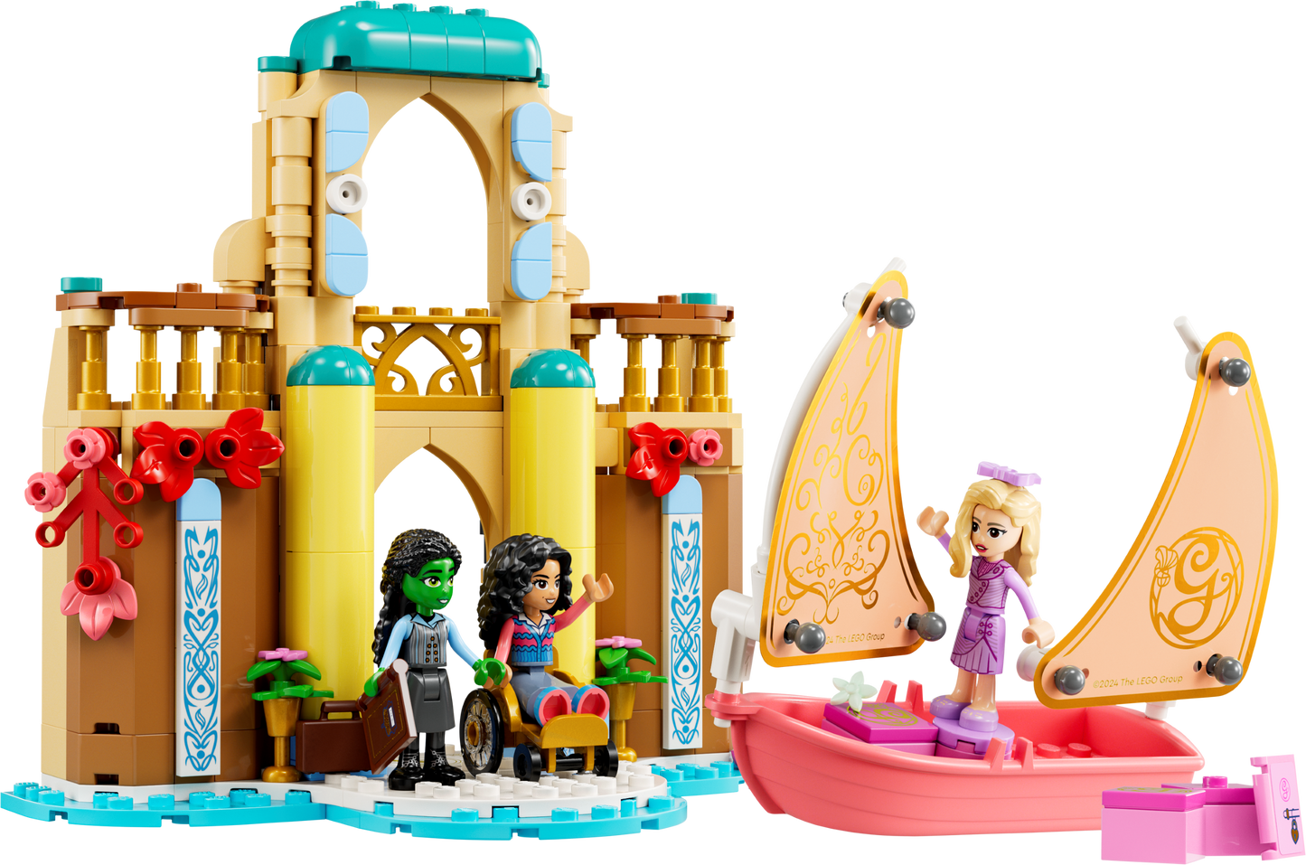 LEGO 75681 Wicked Glinda, Elphaba e Nessarose all’Universita di Shiz