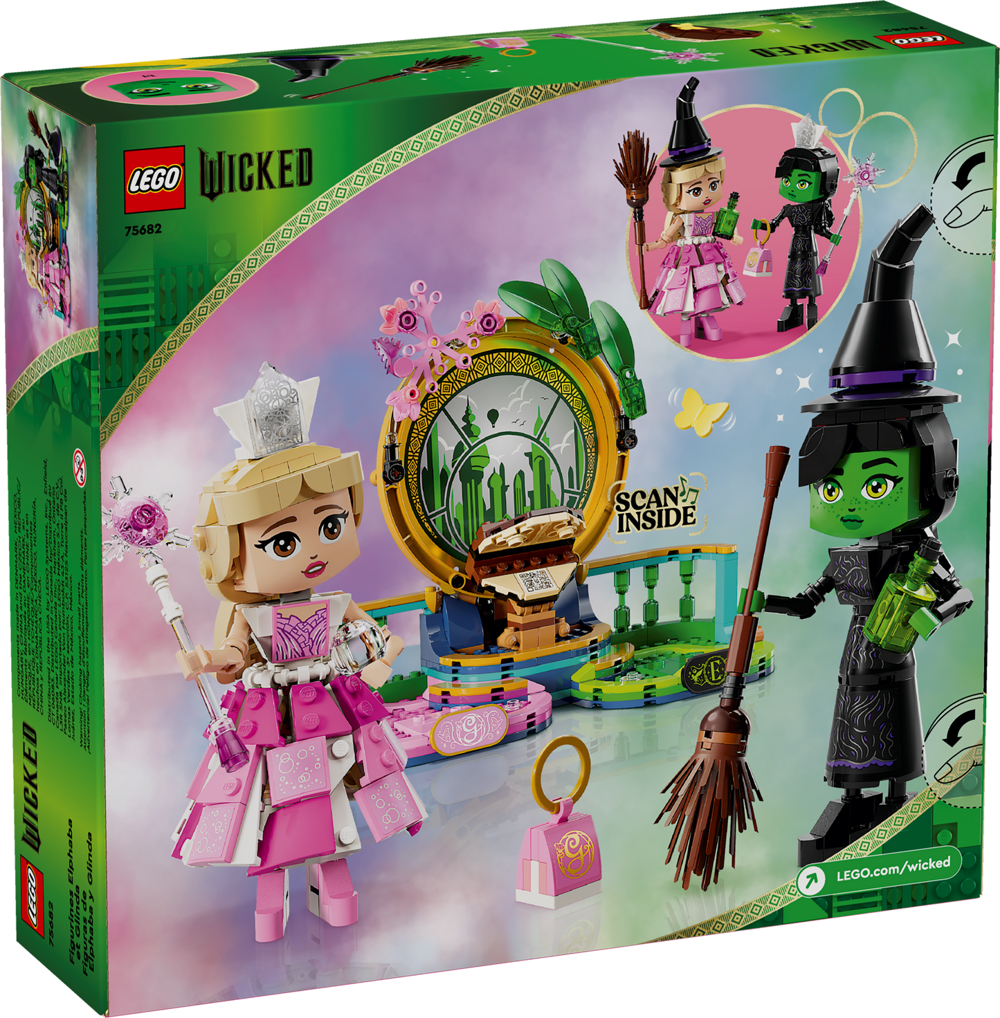 LEGO 75682 PERSONAGGI DI ELPHABA E GLINDA
