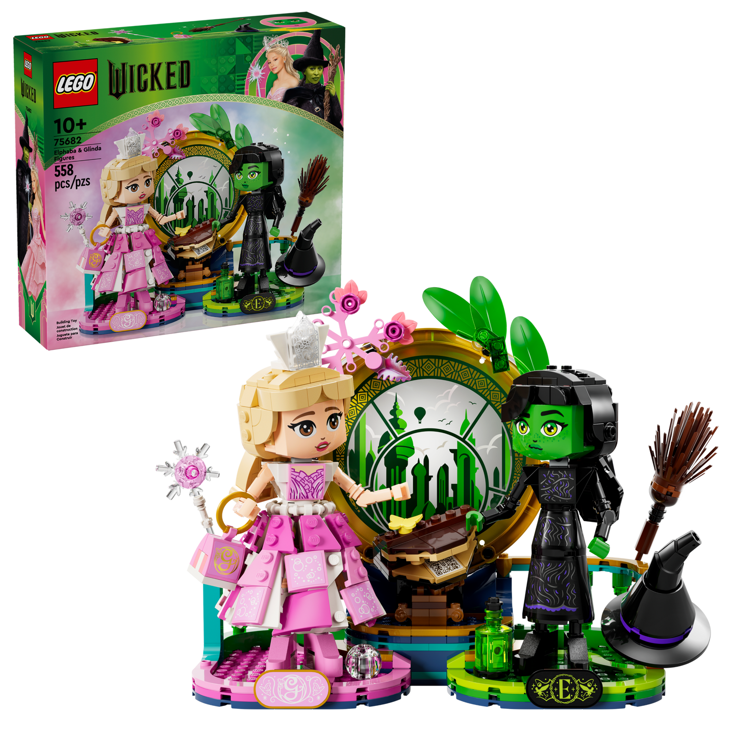 LEGO 75682 Personaggi di Elphaba e Glinda