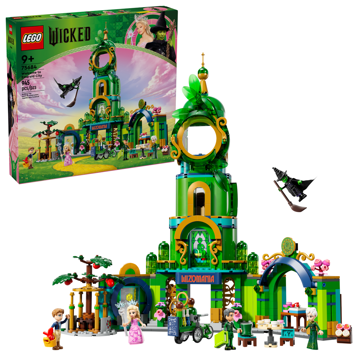 LEGO 75684 Benvenuti nella Citta di Smeraldo