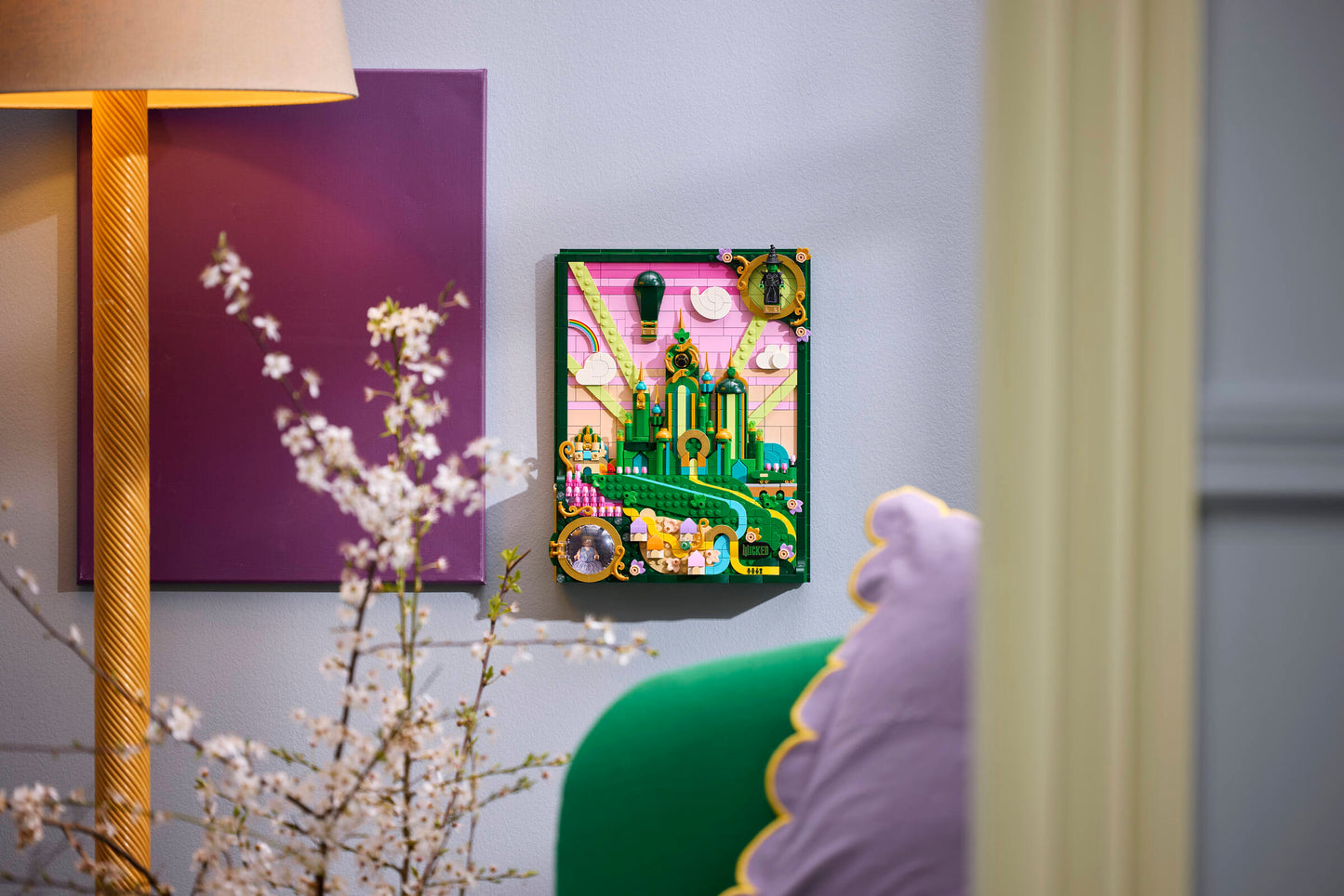 LEGO 75685 Wicked Wall Art Citta di Smeraldo