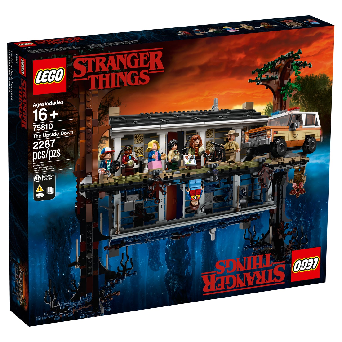 LEGO 75810 STRANGER THINGS SOTTO SOPRA