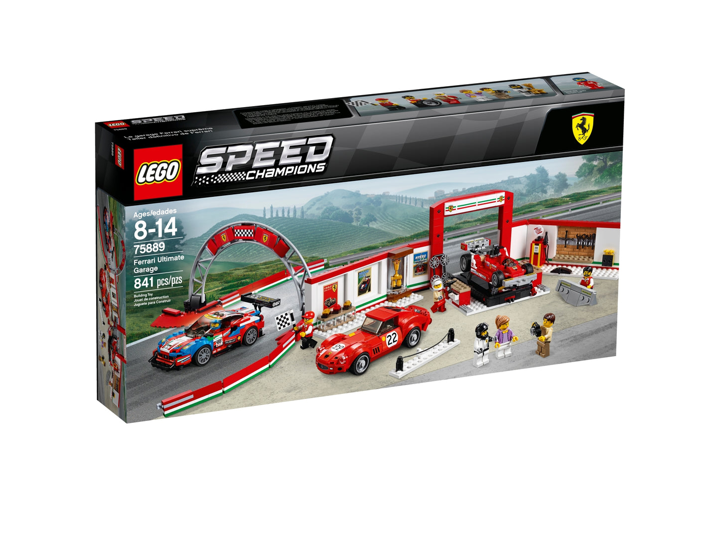 LEGO 75889 Speed Champions  Garage Ferrari
