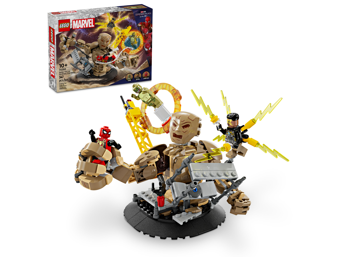 LEGO 76280 Spider-Man vs. Uomo sabbia: Battaglia finale