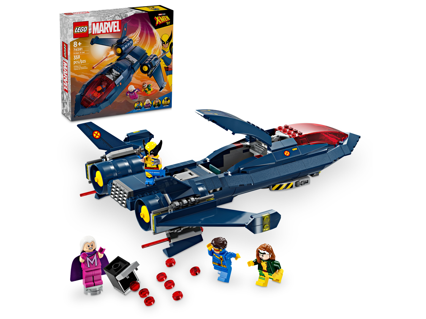 LEGO 76281 X-Jet di X-Men