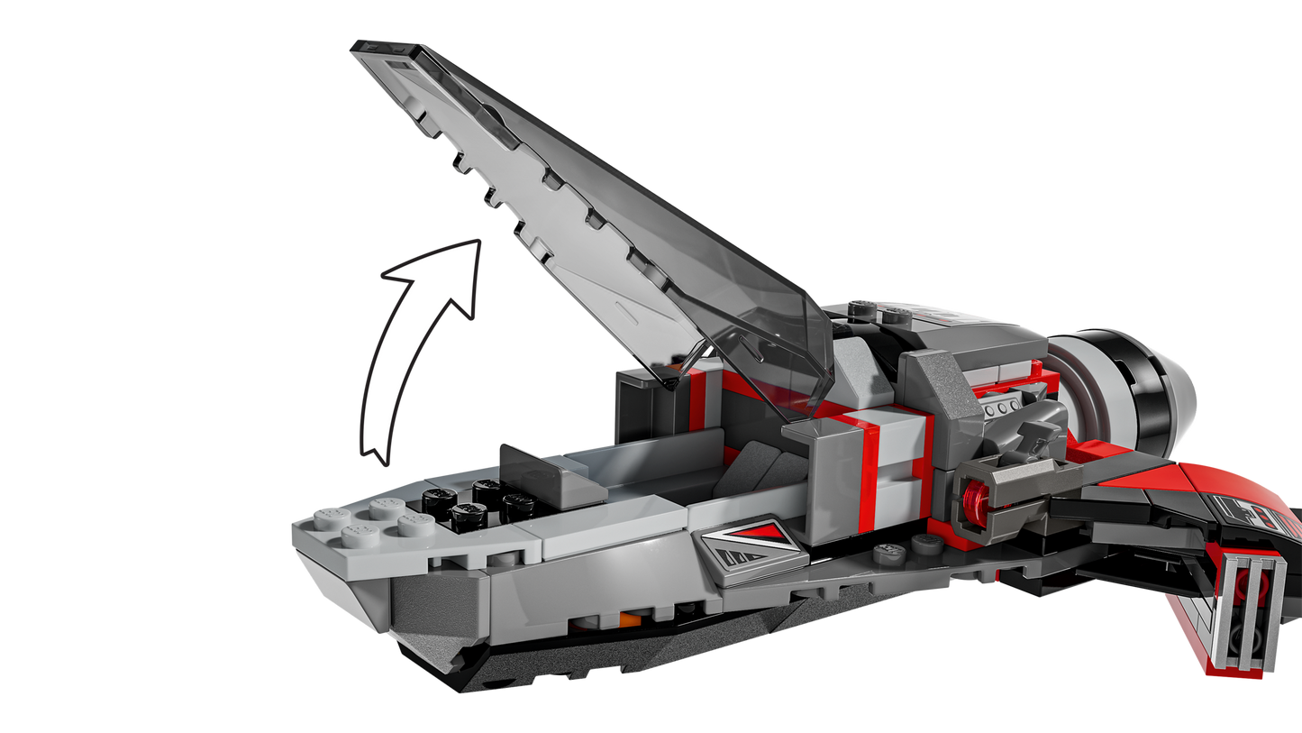 LEGO 76292 Battaglia Captain America vs. Hulk Rosso
