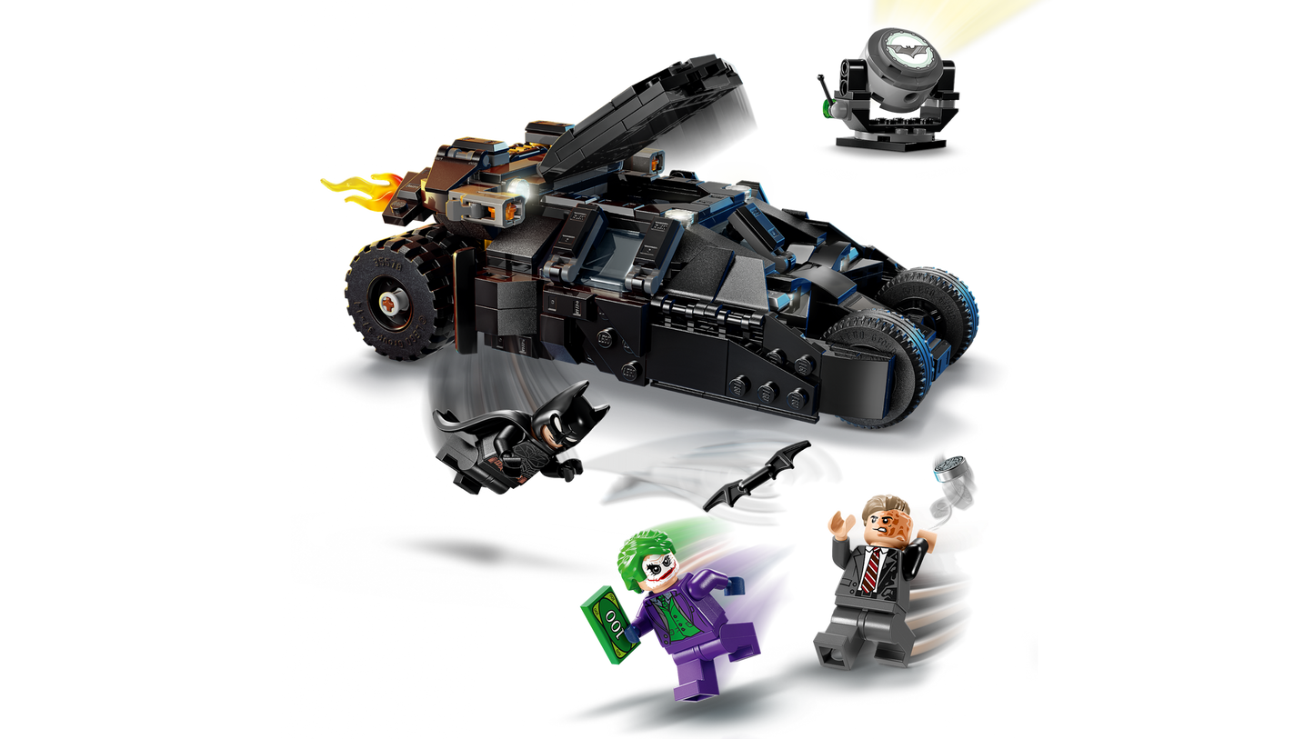 LEGO 76303 Tumbler di Batman™ contro Two-Face™ e The Joker™