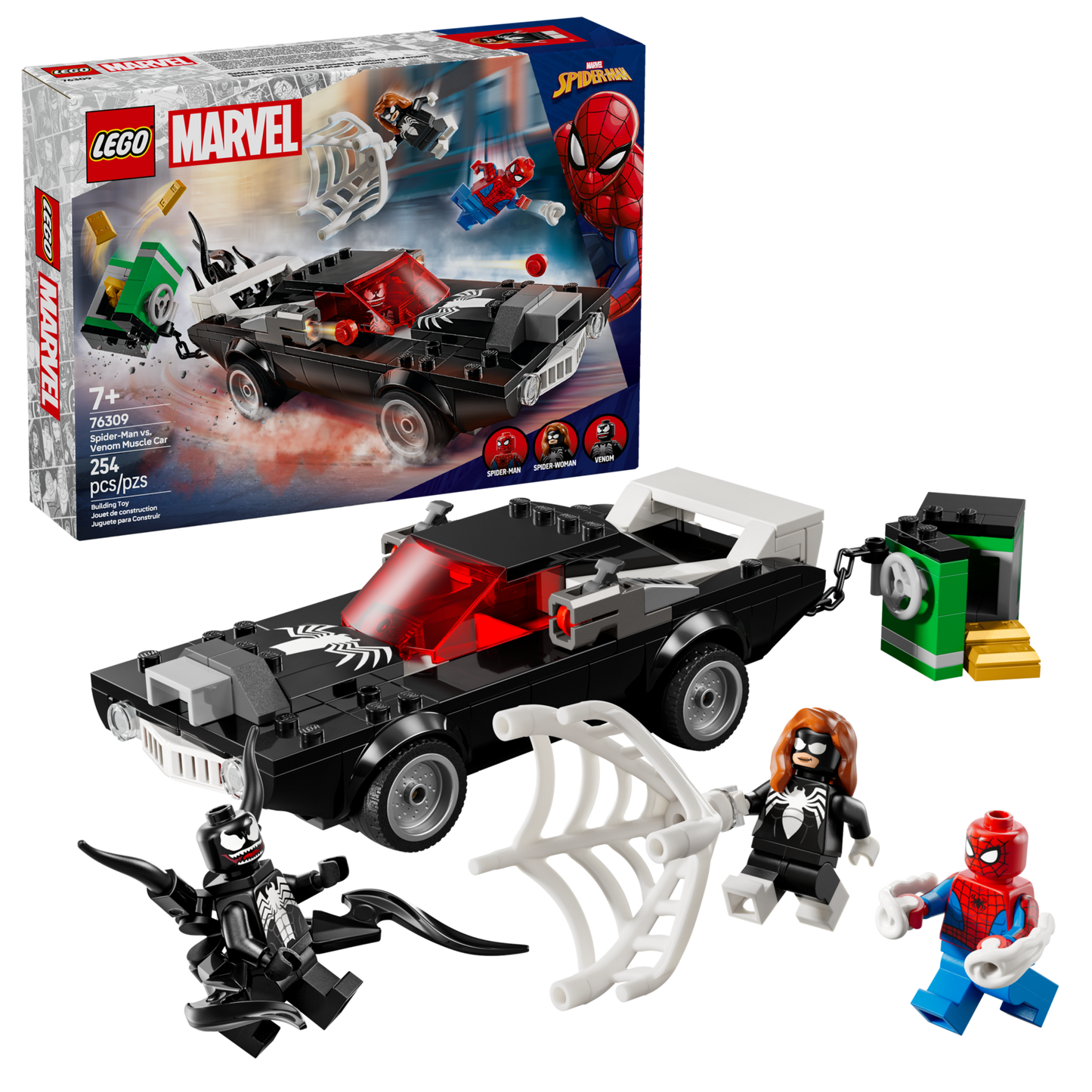 LEGO 76309 Spider-Man contro Muscle Car di Venom