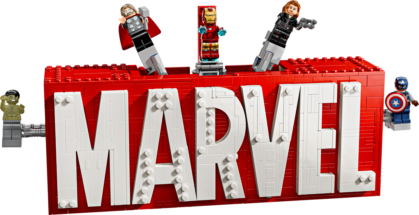 LEGO 76313 Logo e Minifigure MARVEL
