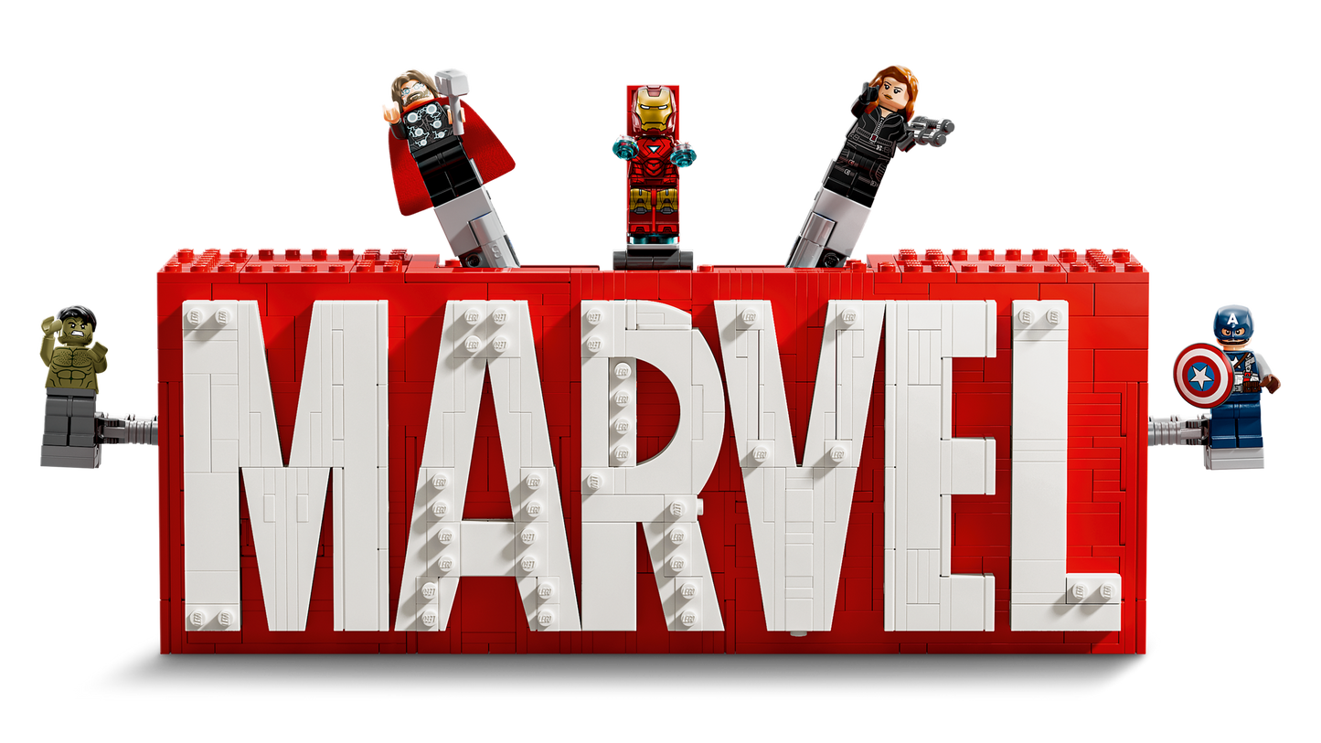 LEGO 76313 Logo e Minifigure MARVEL