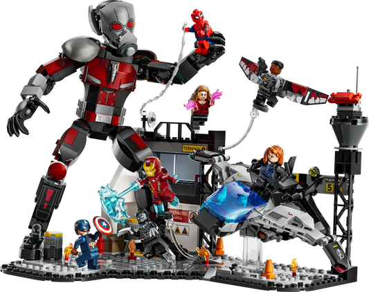 LEGO 76314 Azione di battaglia Captain America: Civil War