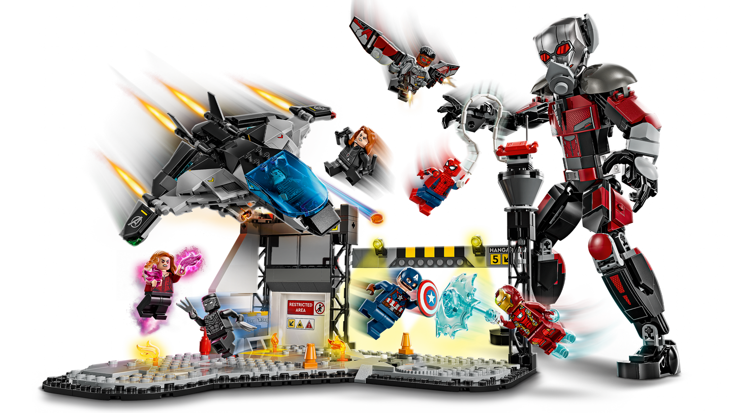 LEGO 76314 Azione di battaglia Captain America: Civil War
