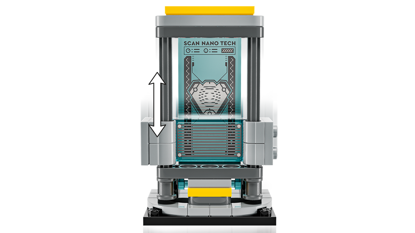 LEGO 76315 Laboratorio di Iron Man: Sala delle Armature