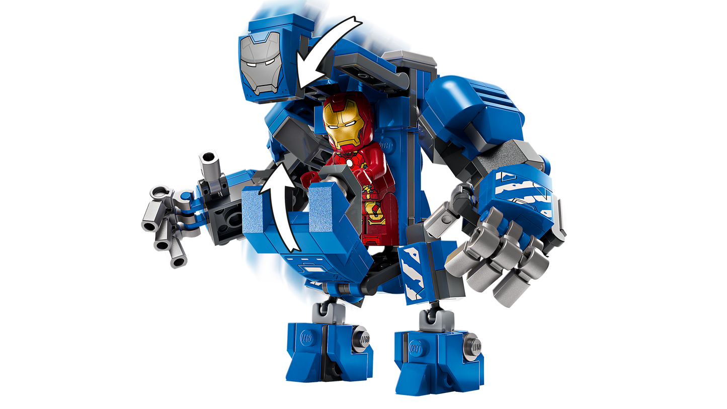 LEGO 76315 Laboratorio di Iron Man: Sala delle Armature