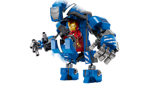 LEGO 76315 Laboratorio di Iron Man: Sala delle Armature