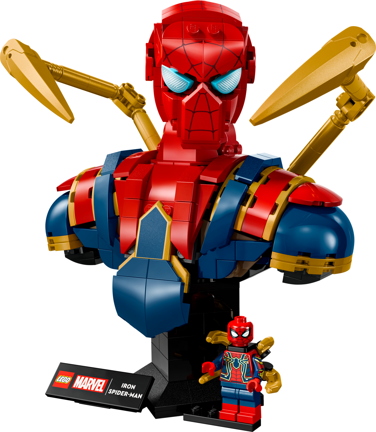 LEGO 76326 Busto di Iron Spider-Man