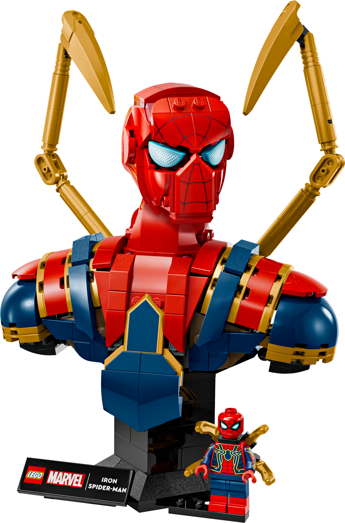 LEGO 76326 Busto di Iron Spider-Man
