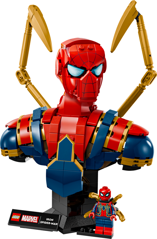 LEGO 76326 Busto di Iron Spider-Man