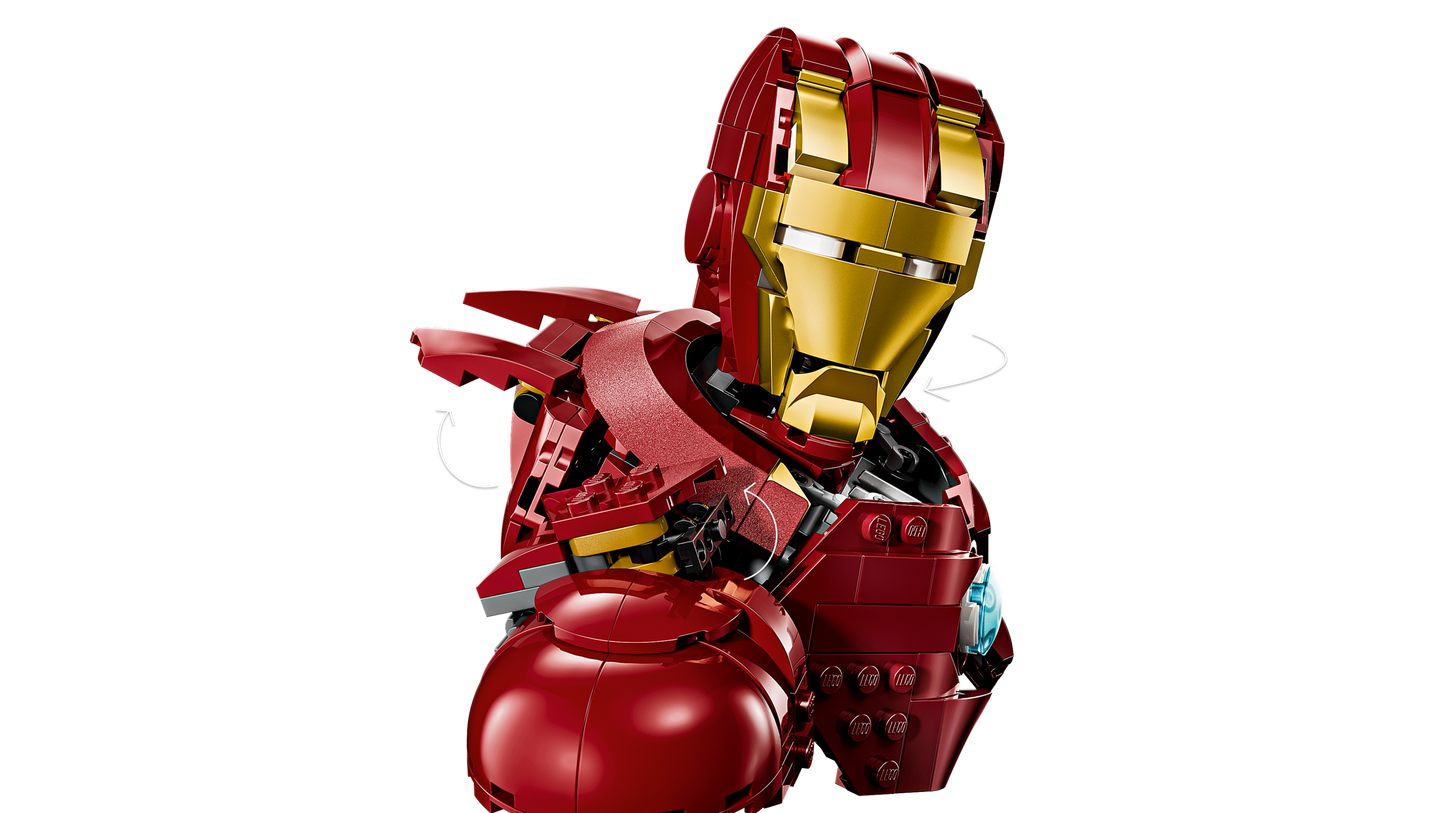 LEGO 76327 Busto di Iron Man MK4