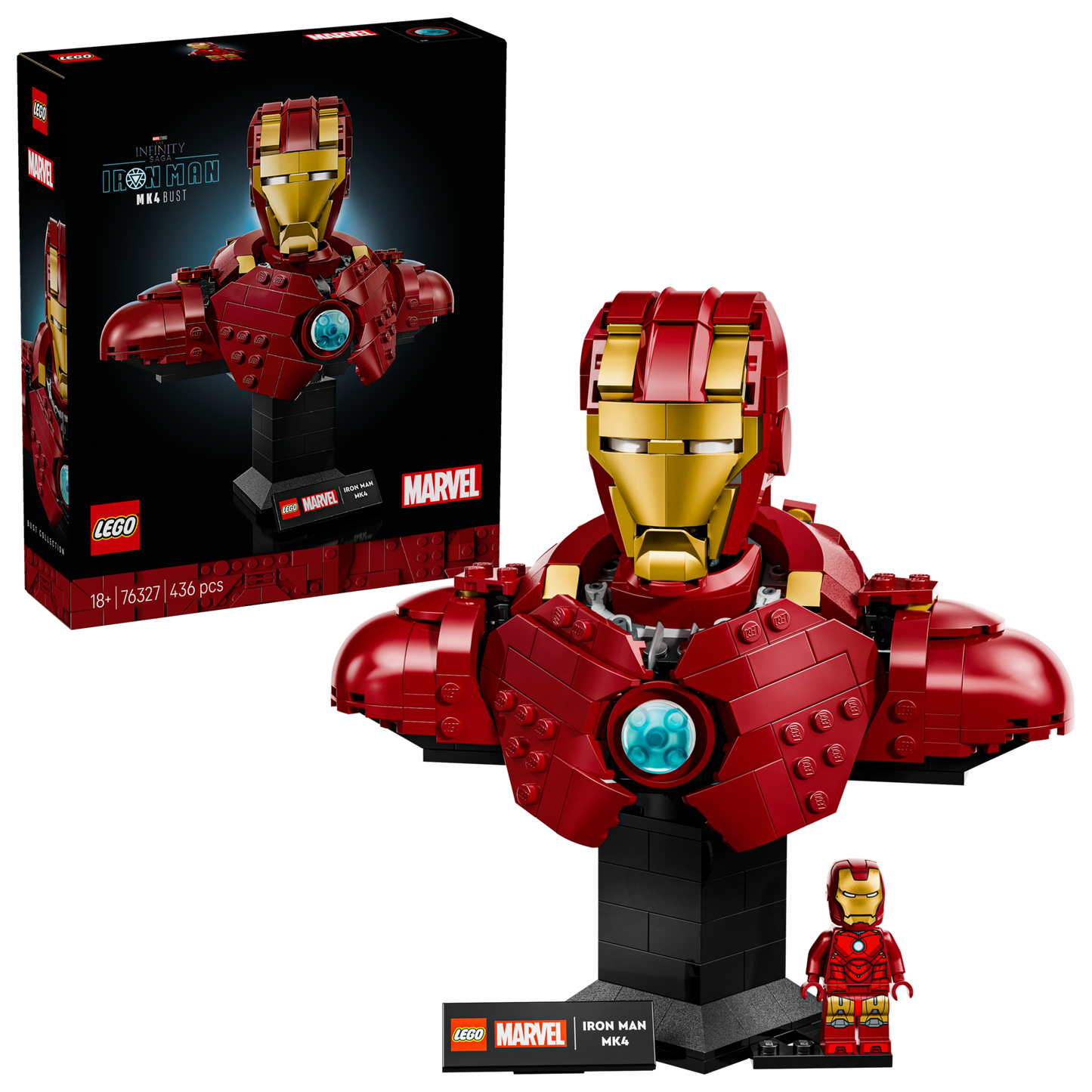 LEGO 76327 Busto di Iron Man MK4