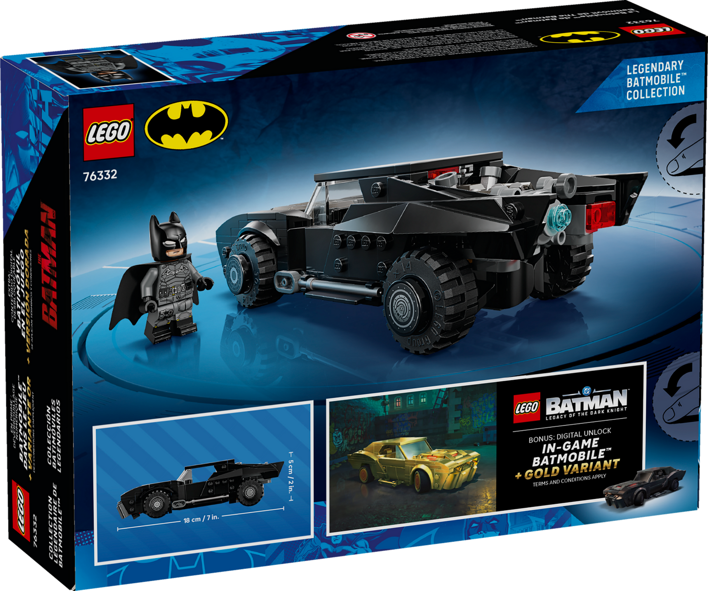 LEGO 76332 Batmobile™ di Batman™
