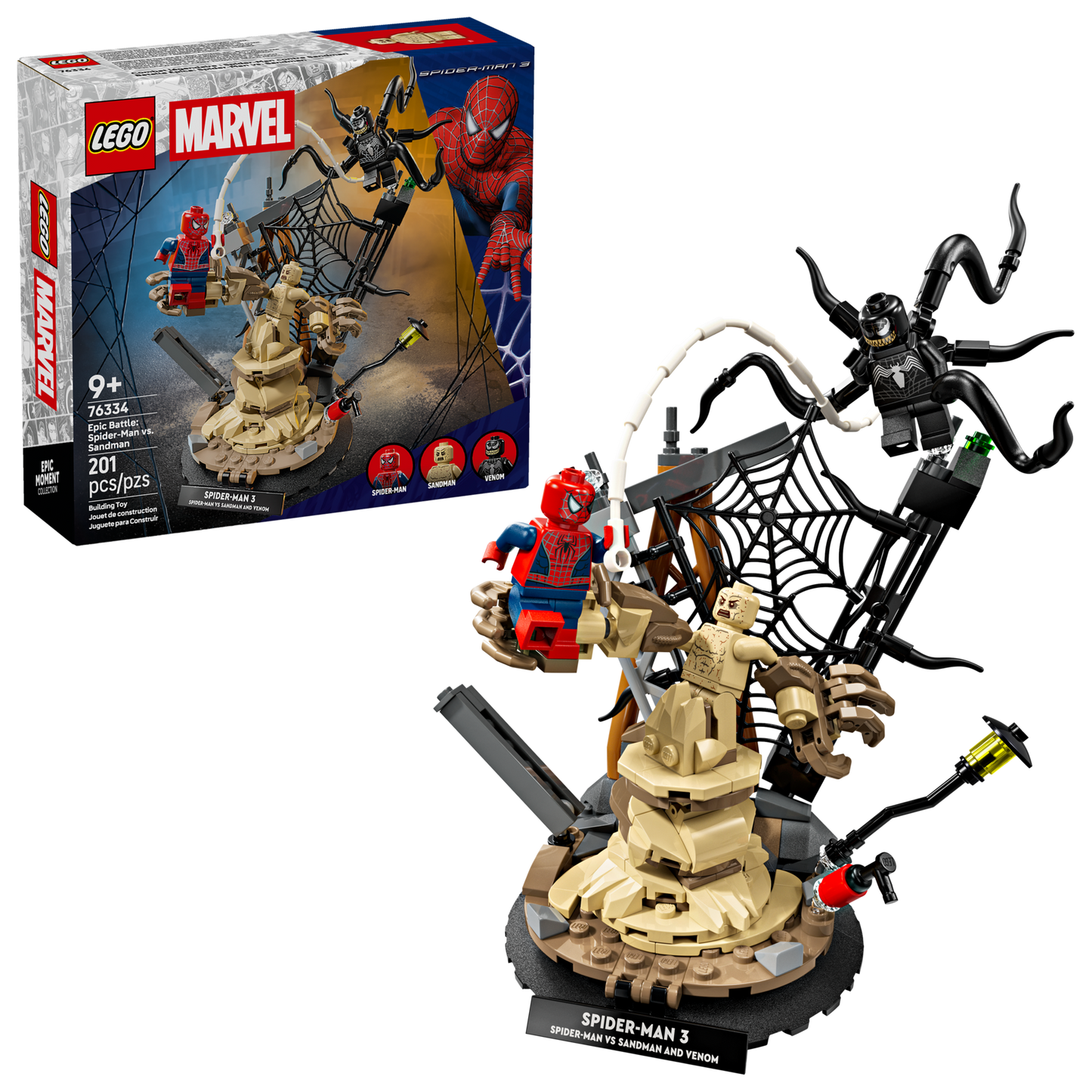 LEGO 76334 Battaglia epica: Spider-Man vs. Sandman