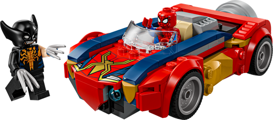 LEGO 76336 Auto di Spider-Man vs. Venomized Wolverine