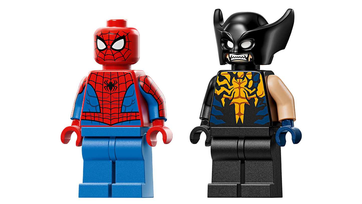 LEGO 76336 Auto di Spider-Man vs. Venomized Wolverine