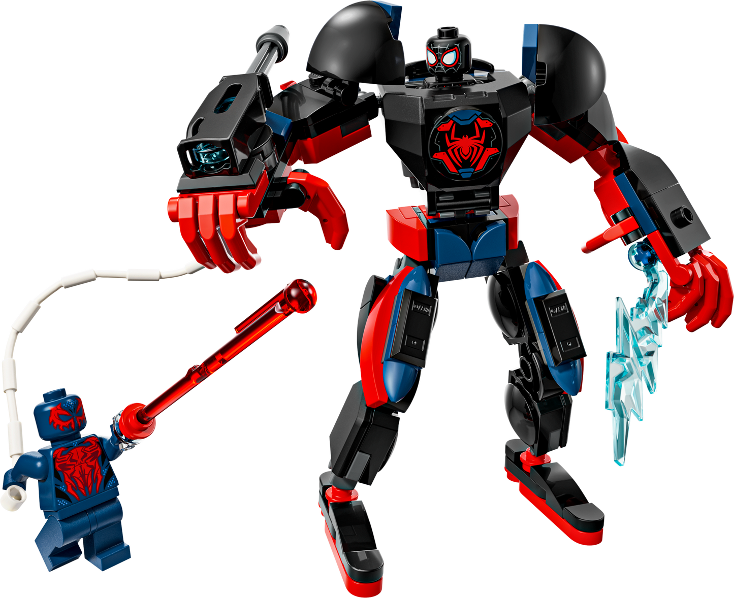 LEGO 76337 Mech di Miles Morales vs. Spider-Man 2099