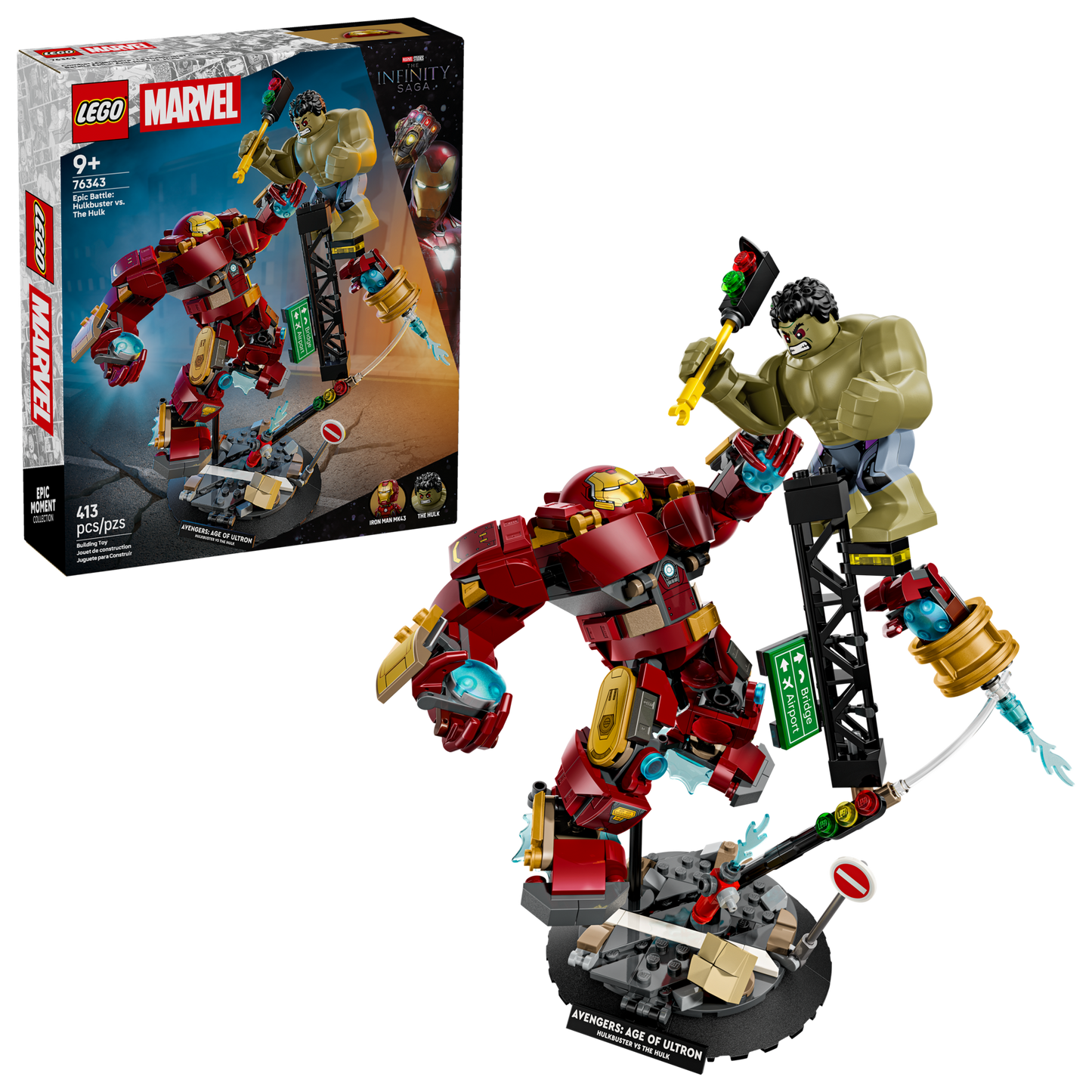 LEGO 76343 Battaglia epica: Hulkbuster vs. The Hulk