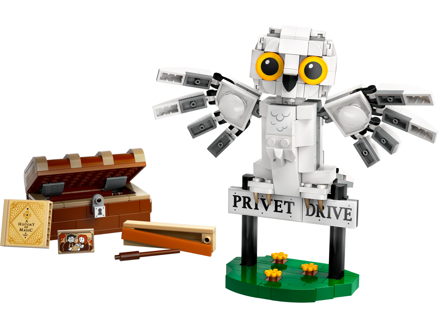 LEGO 76425 Edvige al numero 4 di Privet Drive