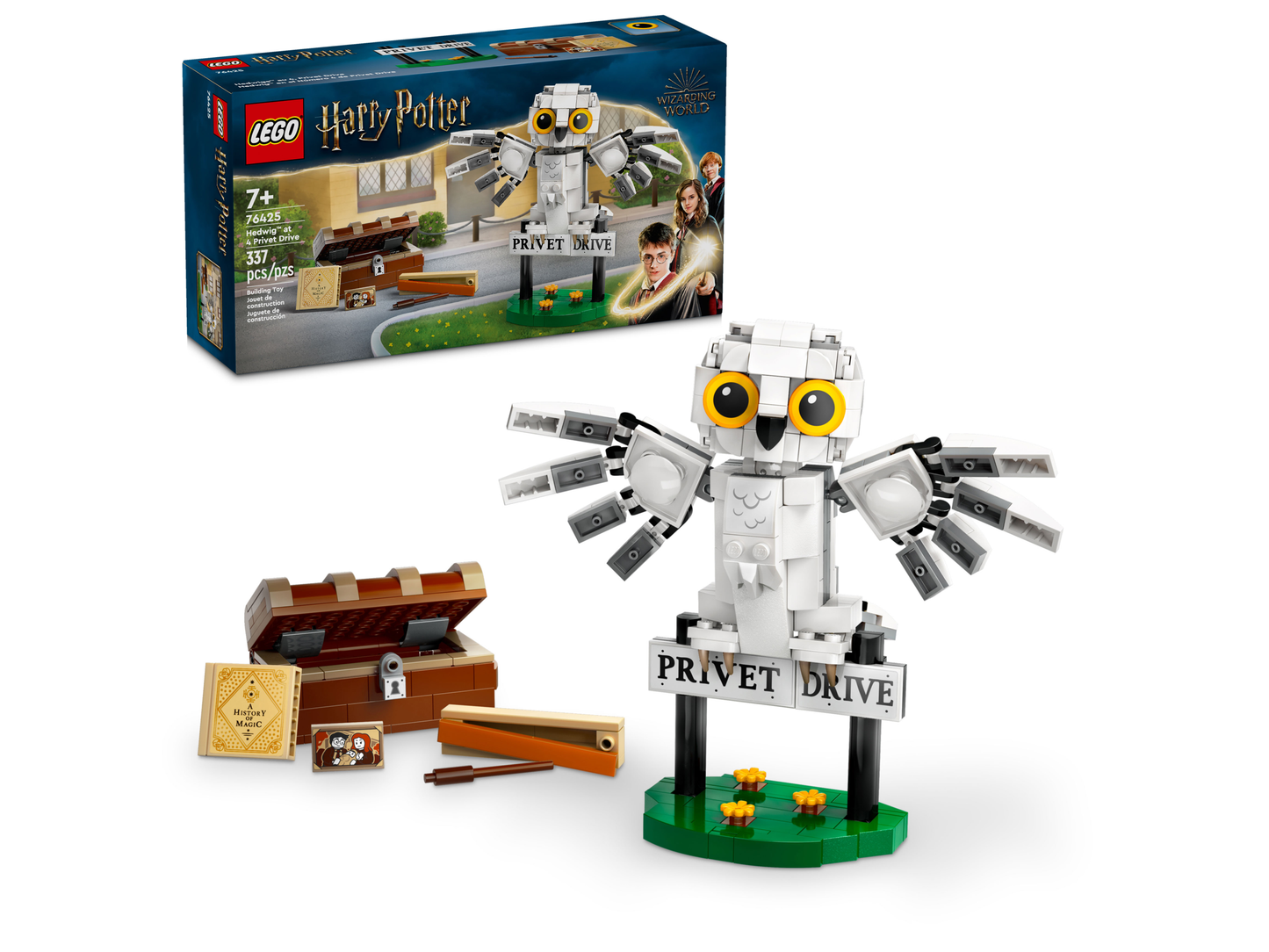 LEGO 76425 Edvige al numero 4 di Privet Drive
