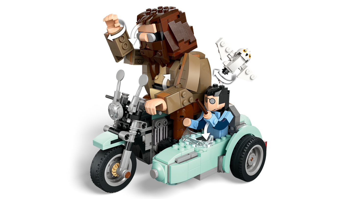 LEGO 76443 GIRO SUL SIDECAR DI HAGRID E HARRY