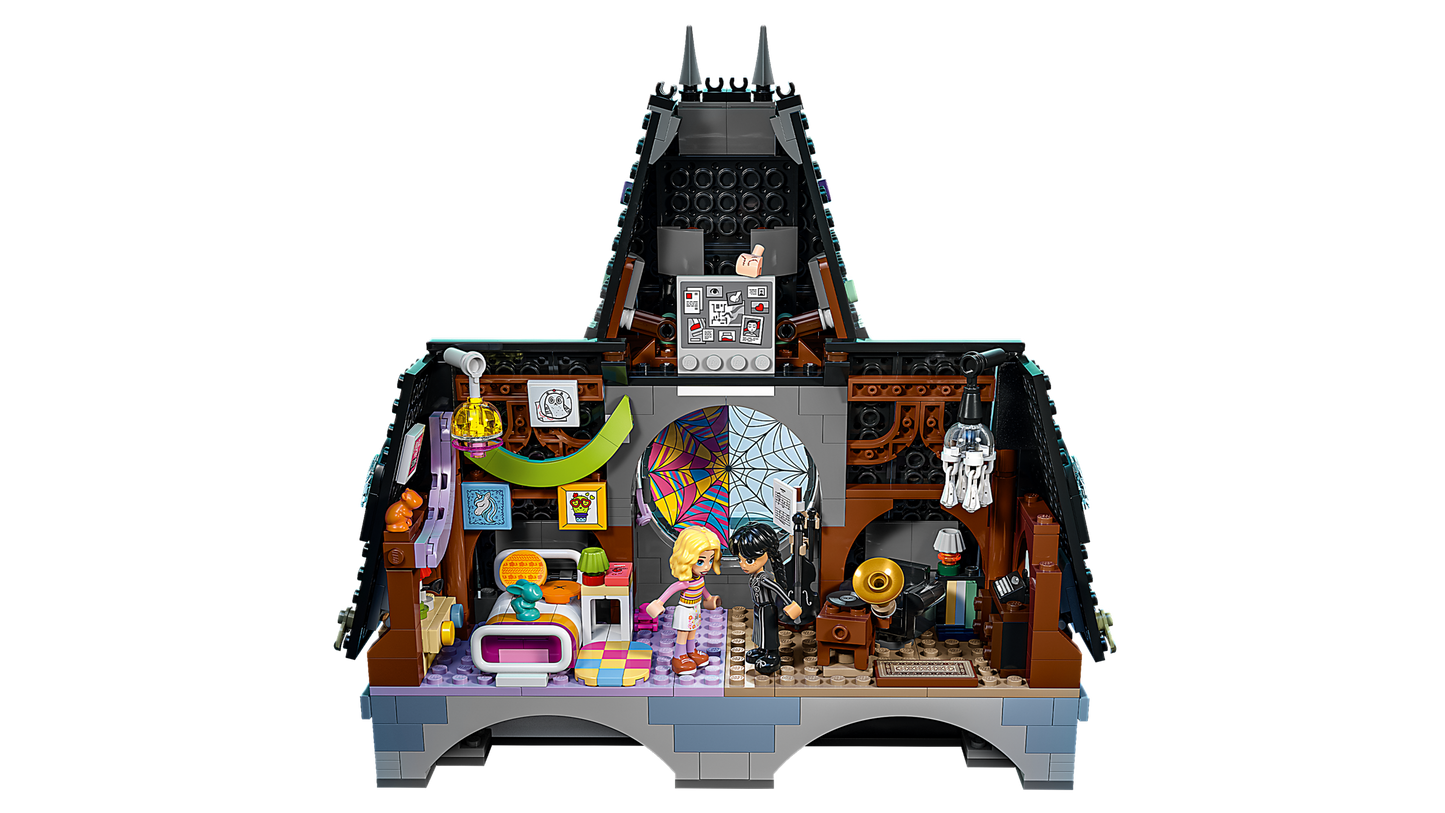 LEGO 76781 Il dormitorio di Mercoledi ed Enid