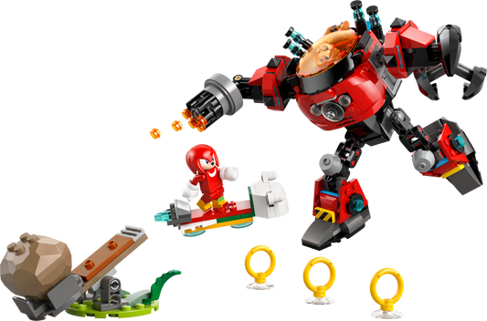 LEGO 77005 Knuckles vs. il Mech Egg Crusher del Dr. Eggman