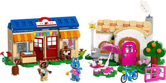 LEGO 77050 ANIMAL CROSSINGS Bottega di Nook e casa di Grinfia