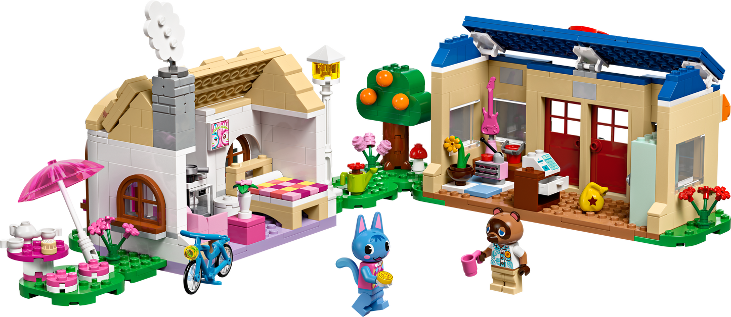 LEGO 77050 ANIMAL CROSSINGS Bottega di Nook e casa di Grinfia