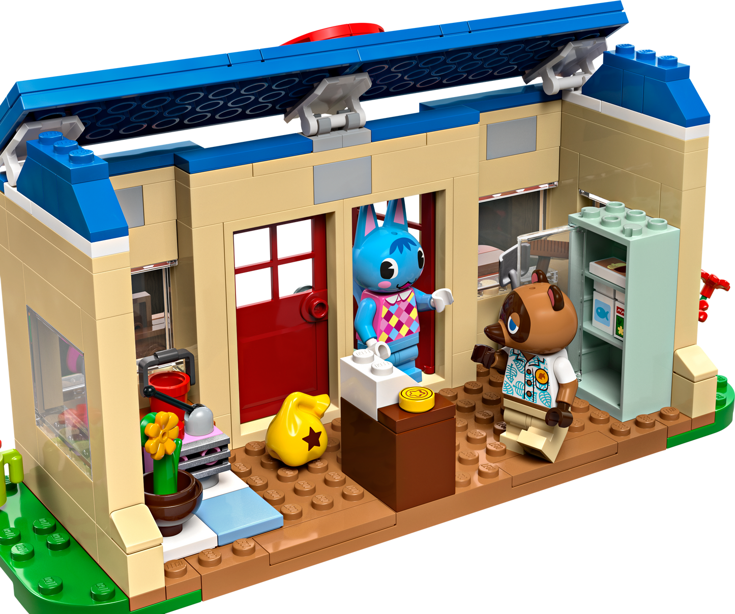 LEGO 77050 ANIMAL CROSSINGS Bottega di Nook e casa di Grinfia
