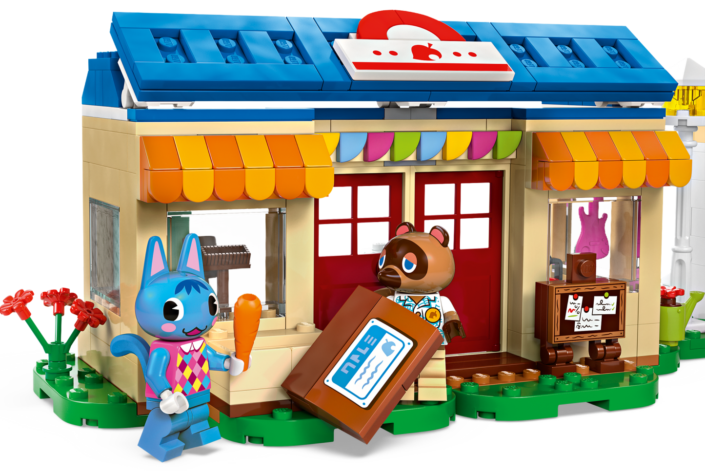 LEGO 77050 ANIMAL CROSSINGS Bottega di Nook e casa di Grinfia