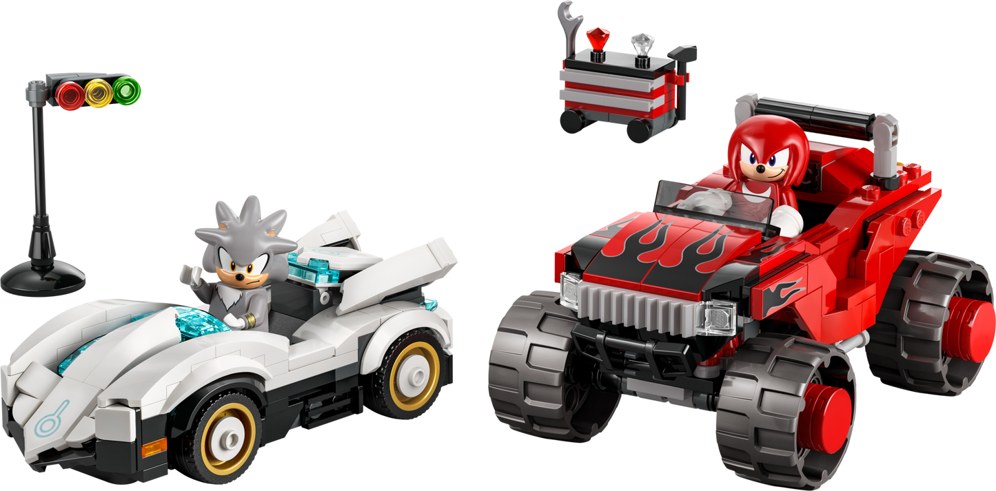 LEGO 77118 Auto di Silver vs. Monster Truck di Knuckles